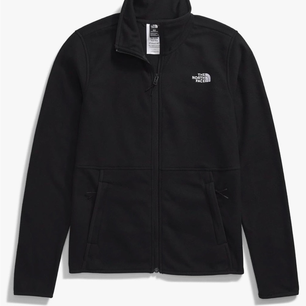 The North Face Glacier Womans Black Fleece Full-Zip Jacket Small